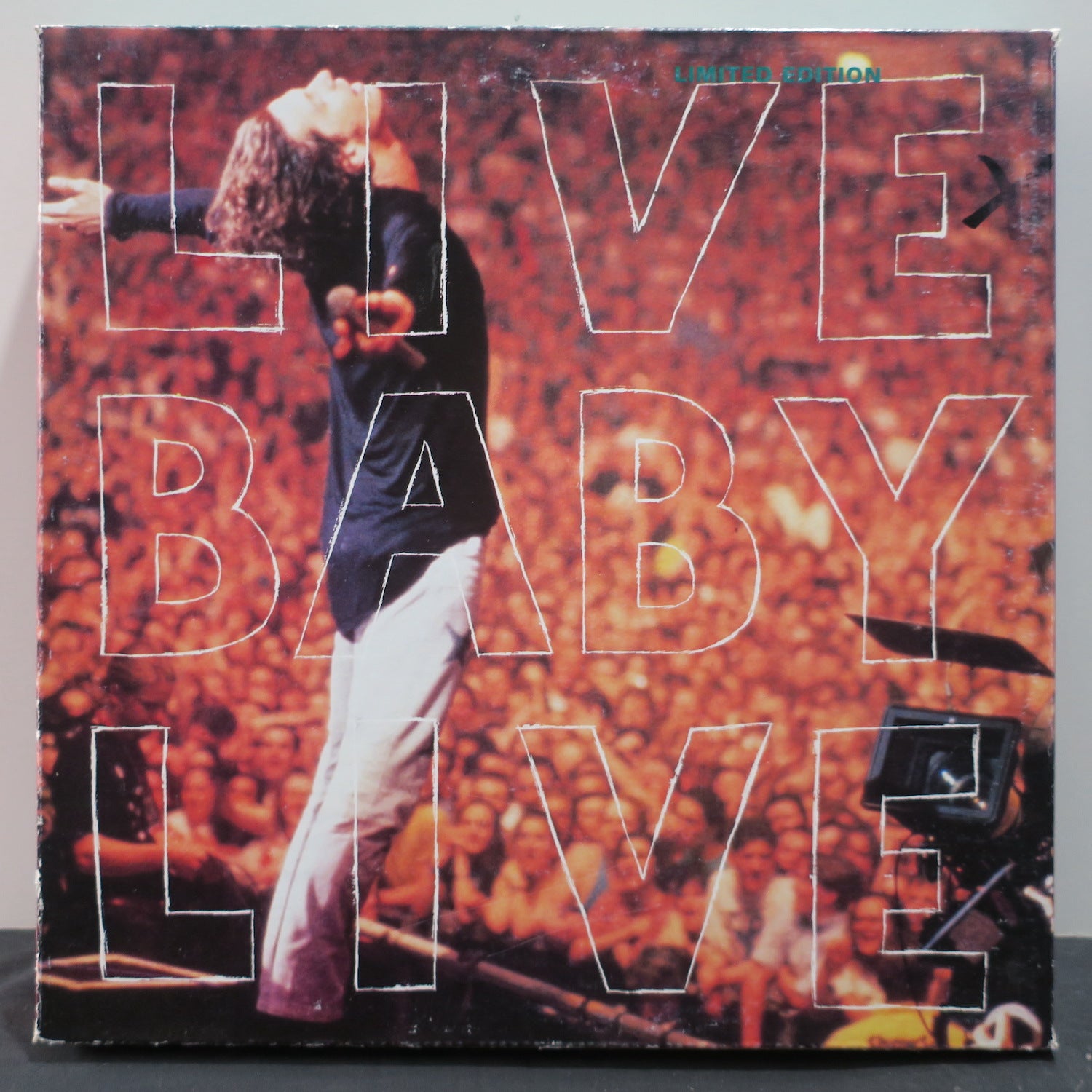 INXS 'Live Baby Live' Deluxe Box Set - CD, T-Shirt, Booklet & 2 Posters - Rare Australian Edition | Perfect for Music Collectors & INXS Fans