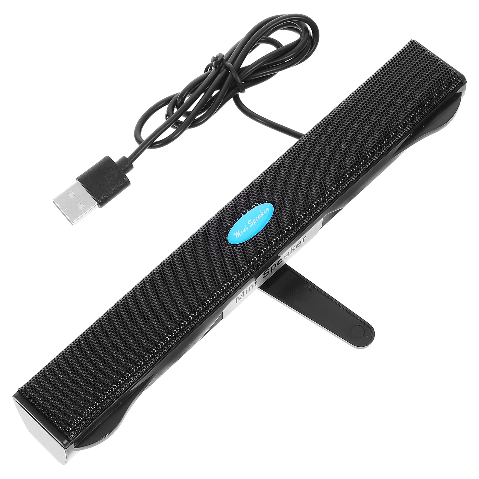 HOMSFOU TV Sound Bar with USB Port - Medium Black Soundbar for Home Theater, Surround Sound Speaker System - Perfect for Movies, Gaming & Music Streaming