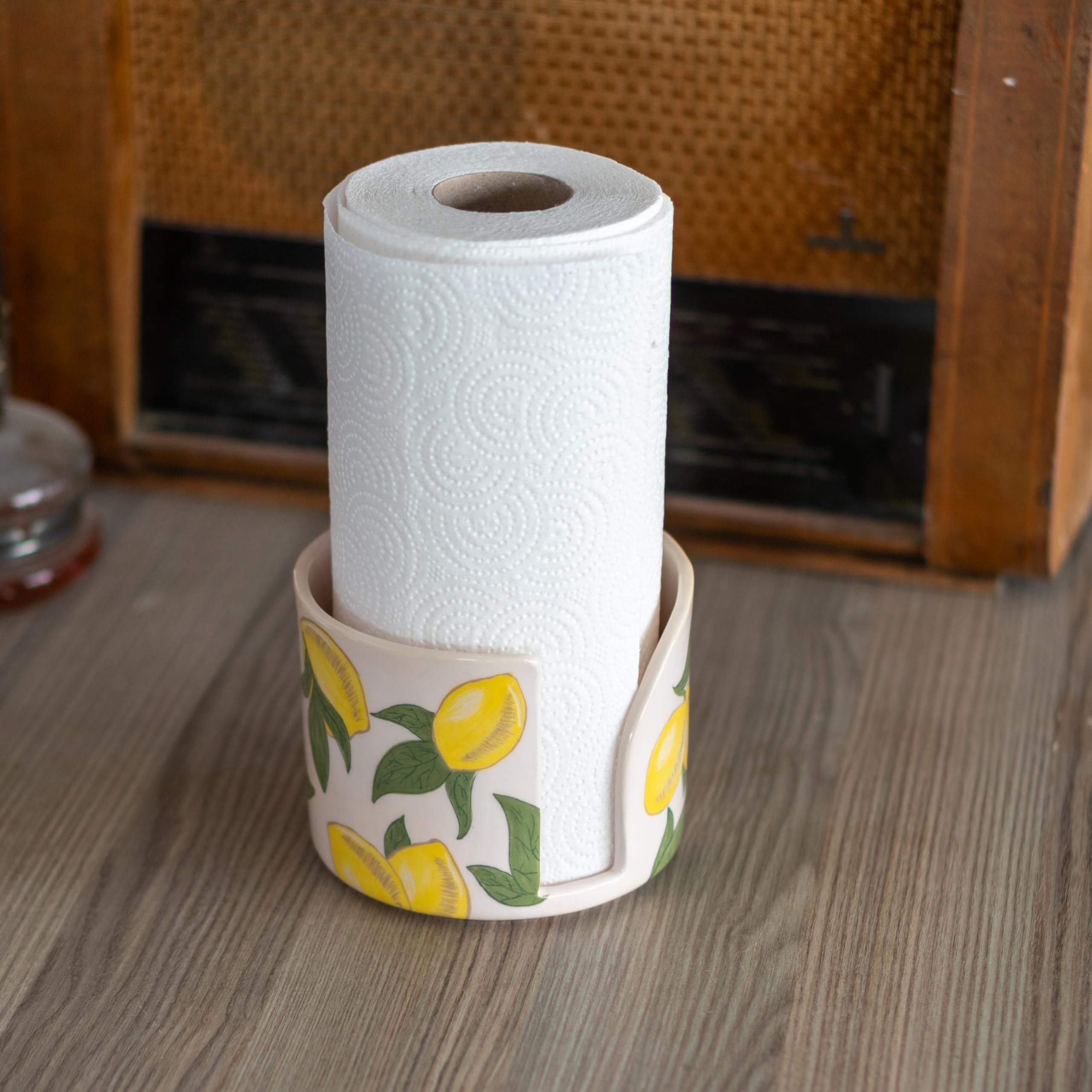 Lemon Pattern Paper Towel Holder - 5