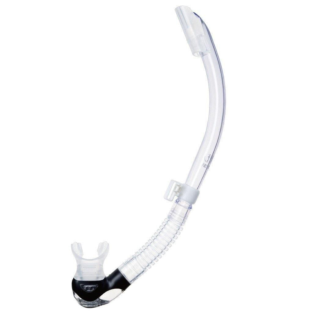 TUSA Platina Hyperdry II Snorkel - Dry Top Snorkeling Gear for Adults & Kids - Comfortable Anti-Water Design for Ocean Swimming, Snorkel Set for Beach Vacation & Underwater Exploration