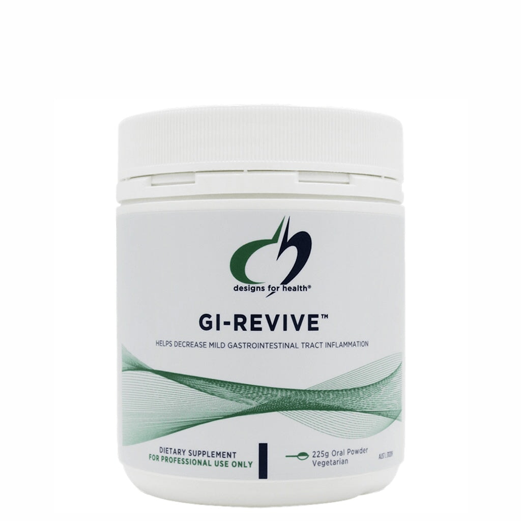 Designs For Health GI Revive Powder - Digestive Support Supplement for Gut Health & Leaky Gut Relief | Supports Digestion & Gut Lining Repair - Ideal for IBS, Bloating & Digestive Discomfort