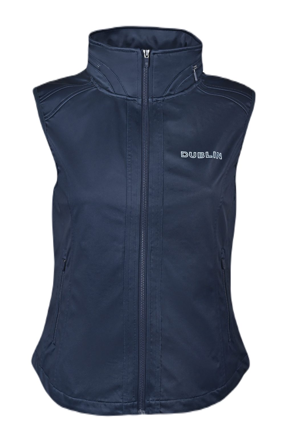 Women's Chandler Soft Shell Vest - Lightweight Waterproof Windproof Fleece Lined Jacket for Outdoor Hiking, Running & Travel