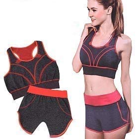 GION Women's Gym & Tracking Suits - Stretchable Breathable Workout Clothes Set for Women & Girls (Free Size, Multi-Color) | Perfect for Yoga, Running & Fitness Training