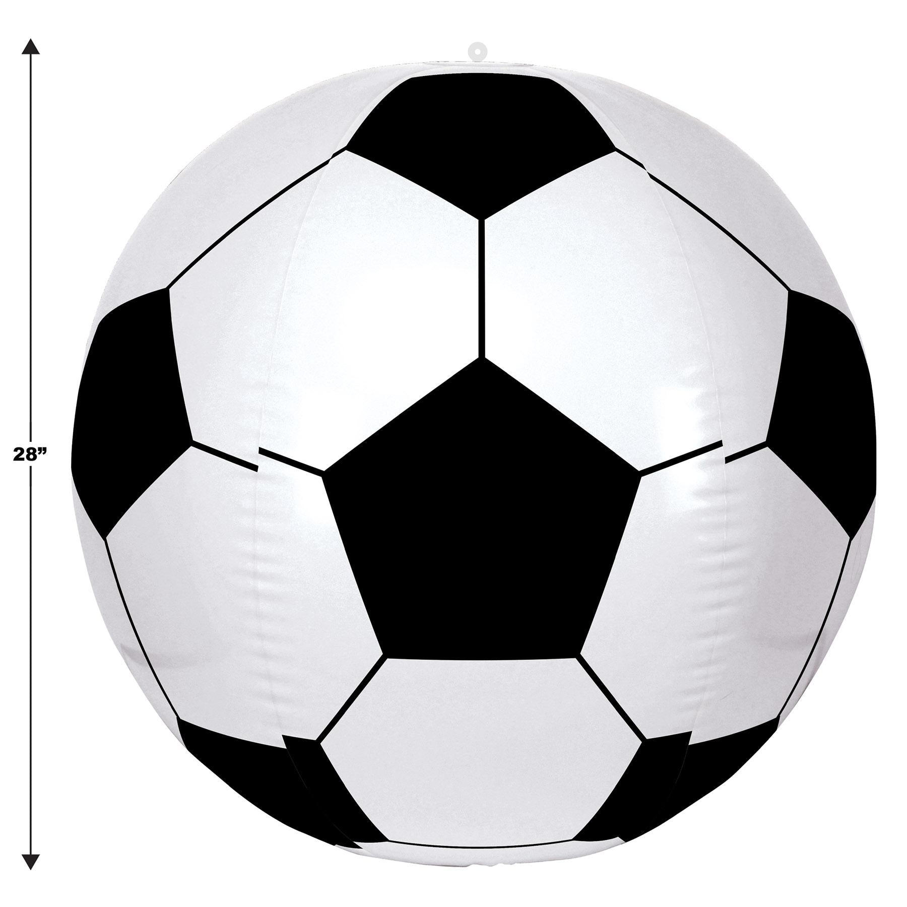 12 Pack Beistle Inflatable Soccer Balls - Fun Party Decorations for Birthday Celebrations, Sports Themed Events & Outdoor Games