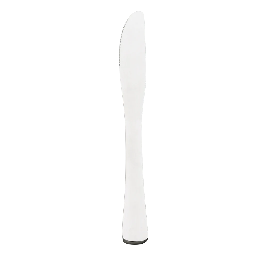 Browne Windsor Dinner Knife Set - Premium Stainless Steel Cutlery for Formal Dining & Entertaining - Elegant Table Setting for Weddings, Holidays & Fine Dining