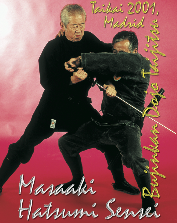 Bujinkan Taijutsu Taikai Spain 2001 Vol 1 DVD - Masaaki Hatsumi Training - Learn Ninjutsu Techniques for Self-Defense & Martial Arts Practice