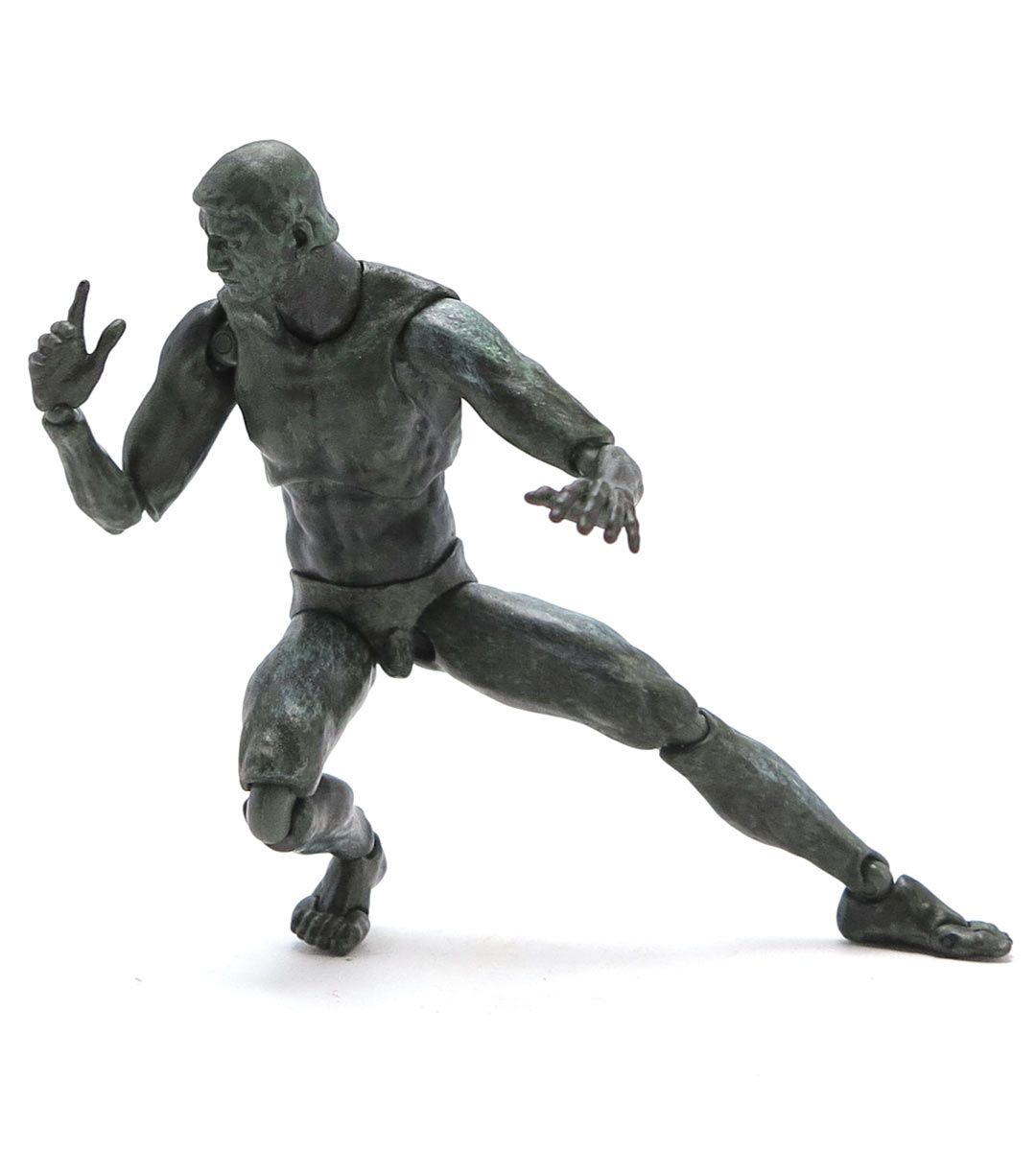 Figma Le Penseur Bronze Statue - Table Museum Collection - Classic Thinker Sculpture for Home Office Decor, Bookshelf Display & Gift Idea
