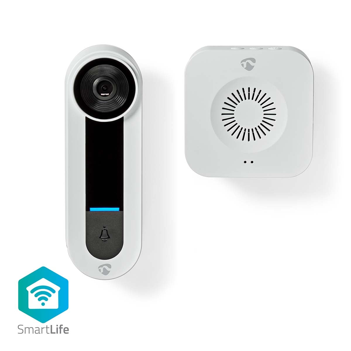 SmartLife Video Doorbell with Chime - HD Security Camera, Two-Way Audio, Motion Detection - Perfect for Home Security & Package Delivery Monitoring