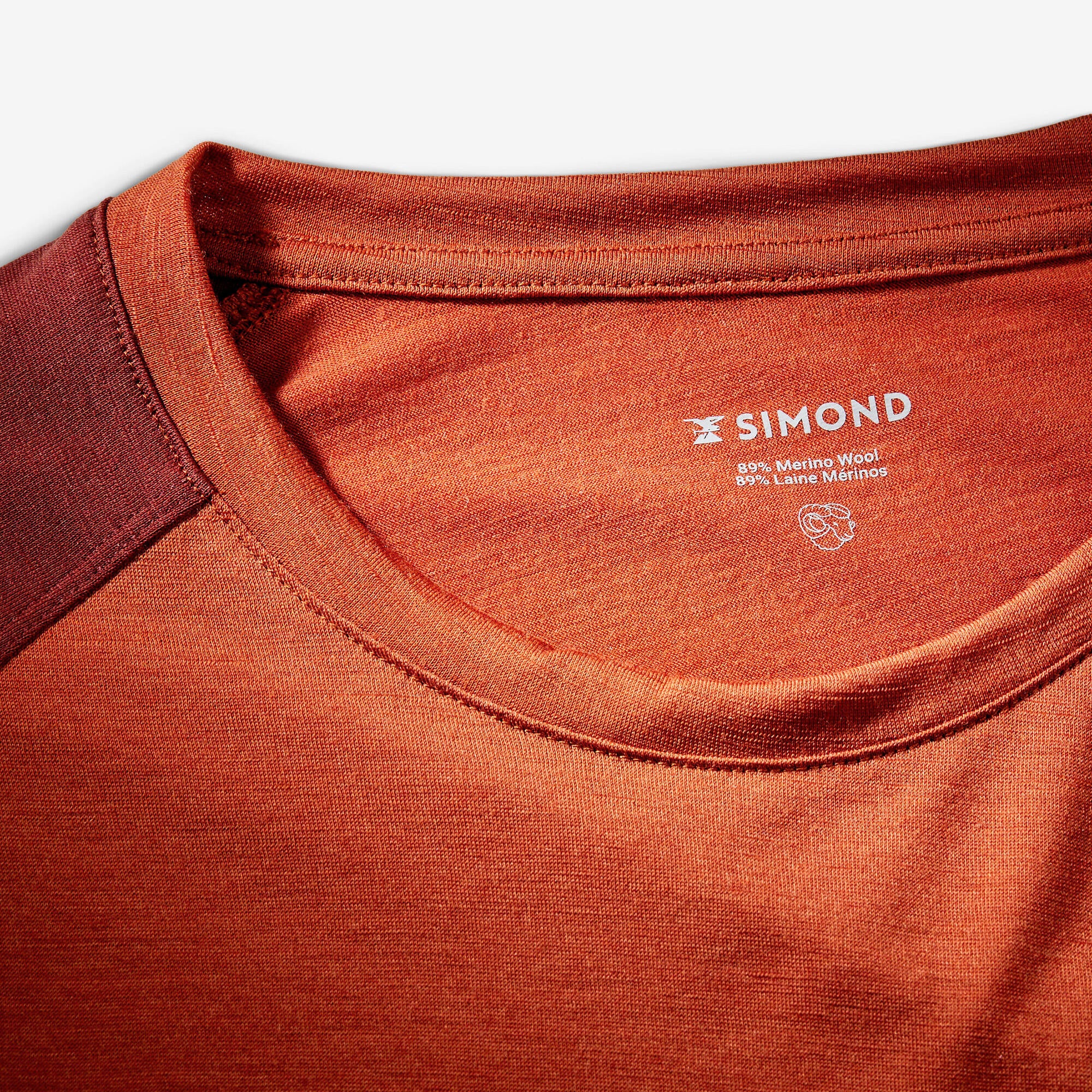 Simond Men’s Merino Wool Short Sleeve T-Shirt - Moisture Wicking & Odor Resistant Base Layer for Hiking, Camping & Outdoor Activities