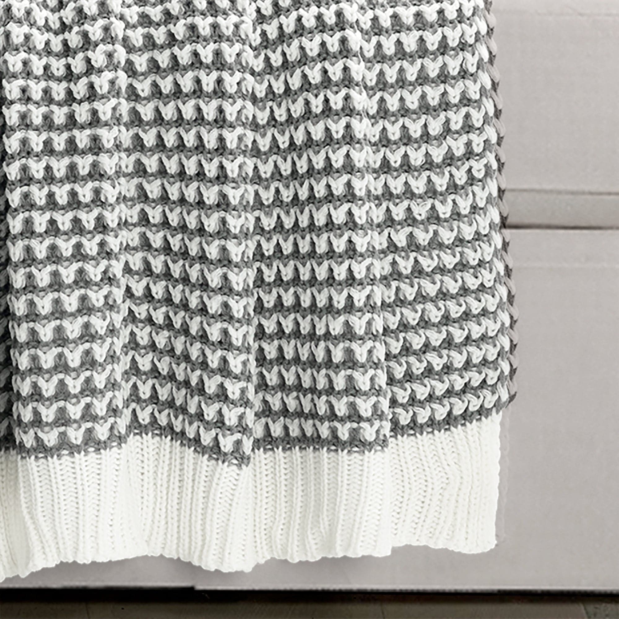 Cozy Soft Knitted Throw Blanket - Warm & Luxurious Chunky Knit Blanket for Couch, Bed, Sofa - Perfect for Winter, Home Decor & Gift