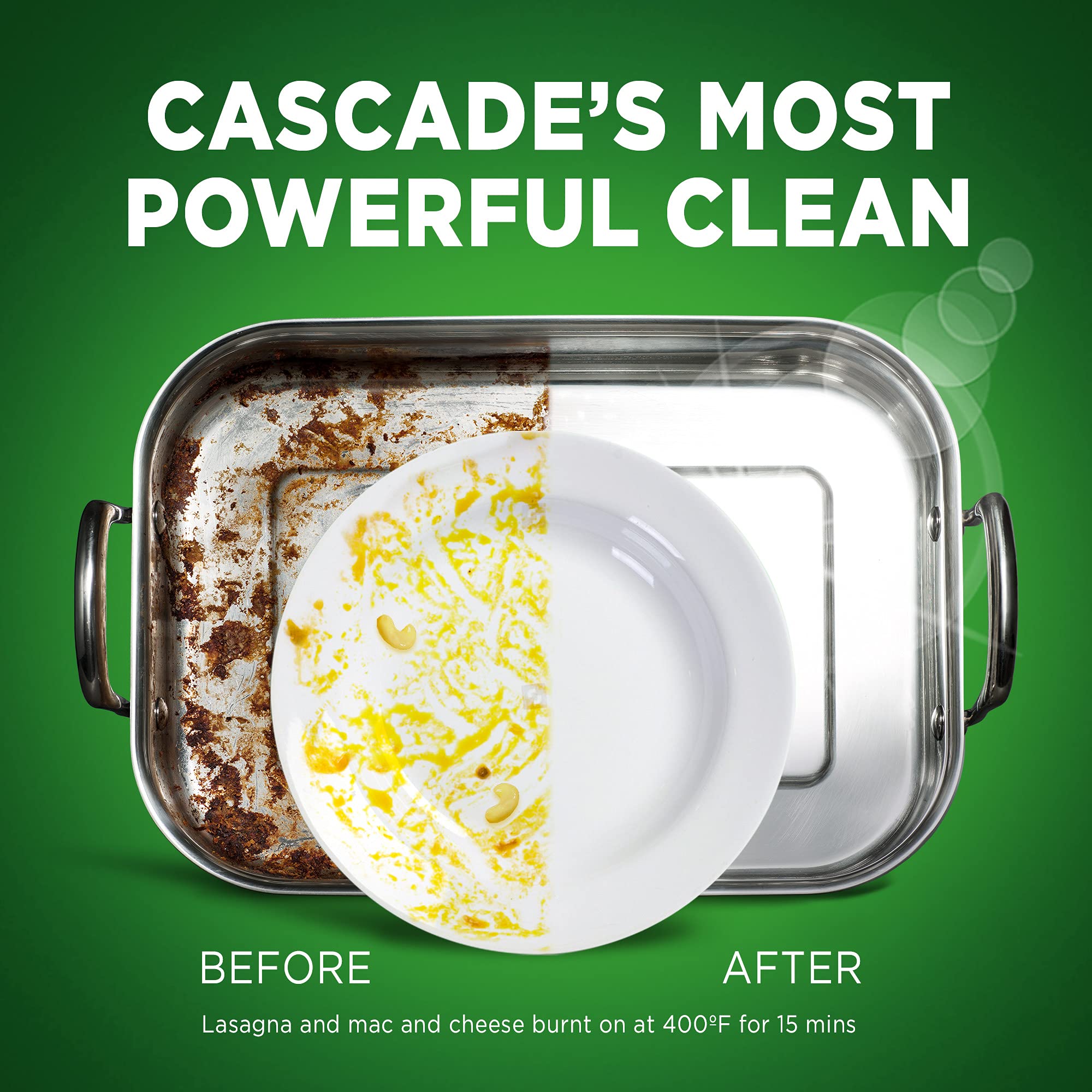 Cascade Platinum Dishwasher Pods - Lemon Scented ActionPacs Dishwasher Detergent with Cleaner (30 Count) | Deep Cleaning for Tough Stains | Perfect for Daily Dishwashing & Hard Water Conditions