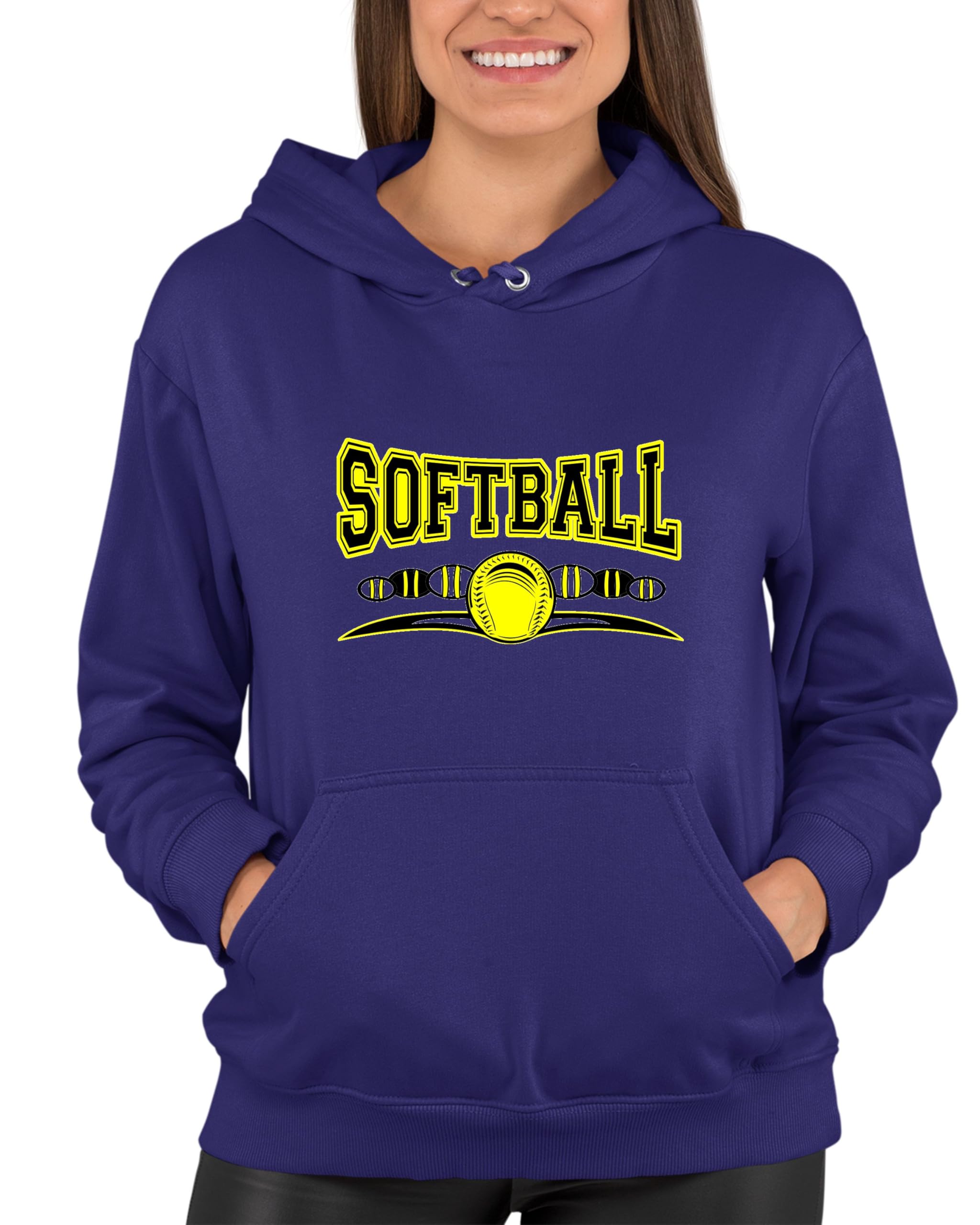 Stylish Fastpitch Softball Hoodie for Men & Women - Cool Design Sweatshirt for Baseball Training & Casual Wear