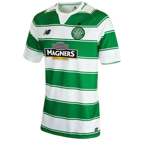 New Balance Youth Celtic Home Jersey - Authentic Soccer Jersey for Kids - Perfect for Games, Training & Fan Support