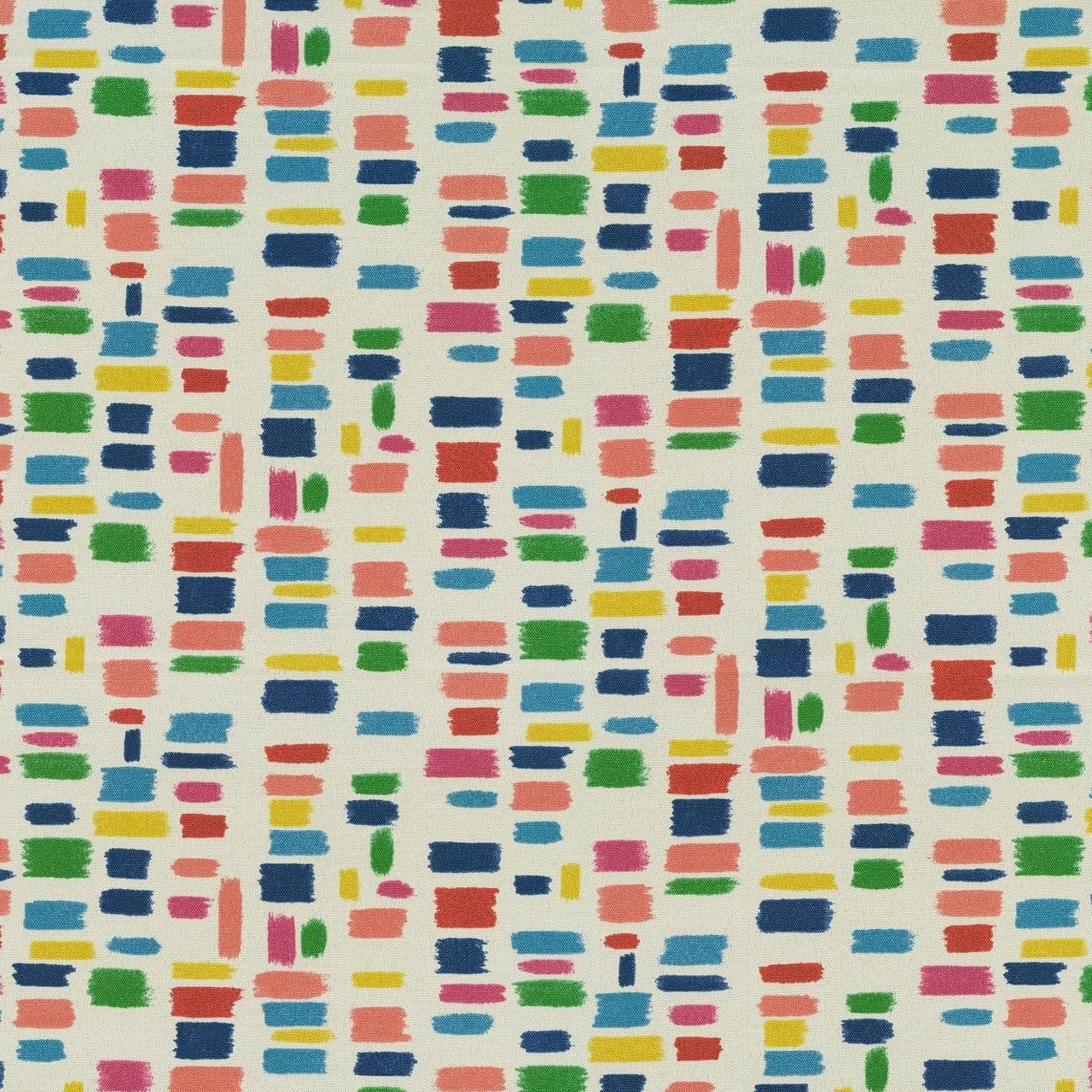 Vibrant Color Tabs Primaries Outdoor Fabric - Durable & Weather-Resistant for Patio Furniture, Cushions & Awnings