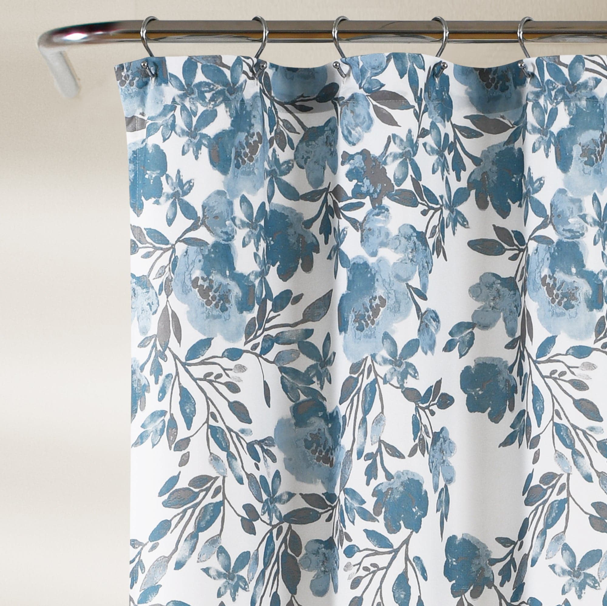 Stylish Tanisha Shower Curtain - Waterproof Bathroom Decor with Hooks - Perfect for Modern Homes & Spa-Like Bathrooms