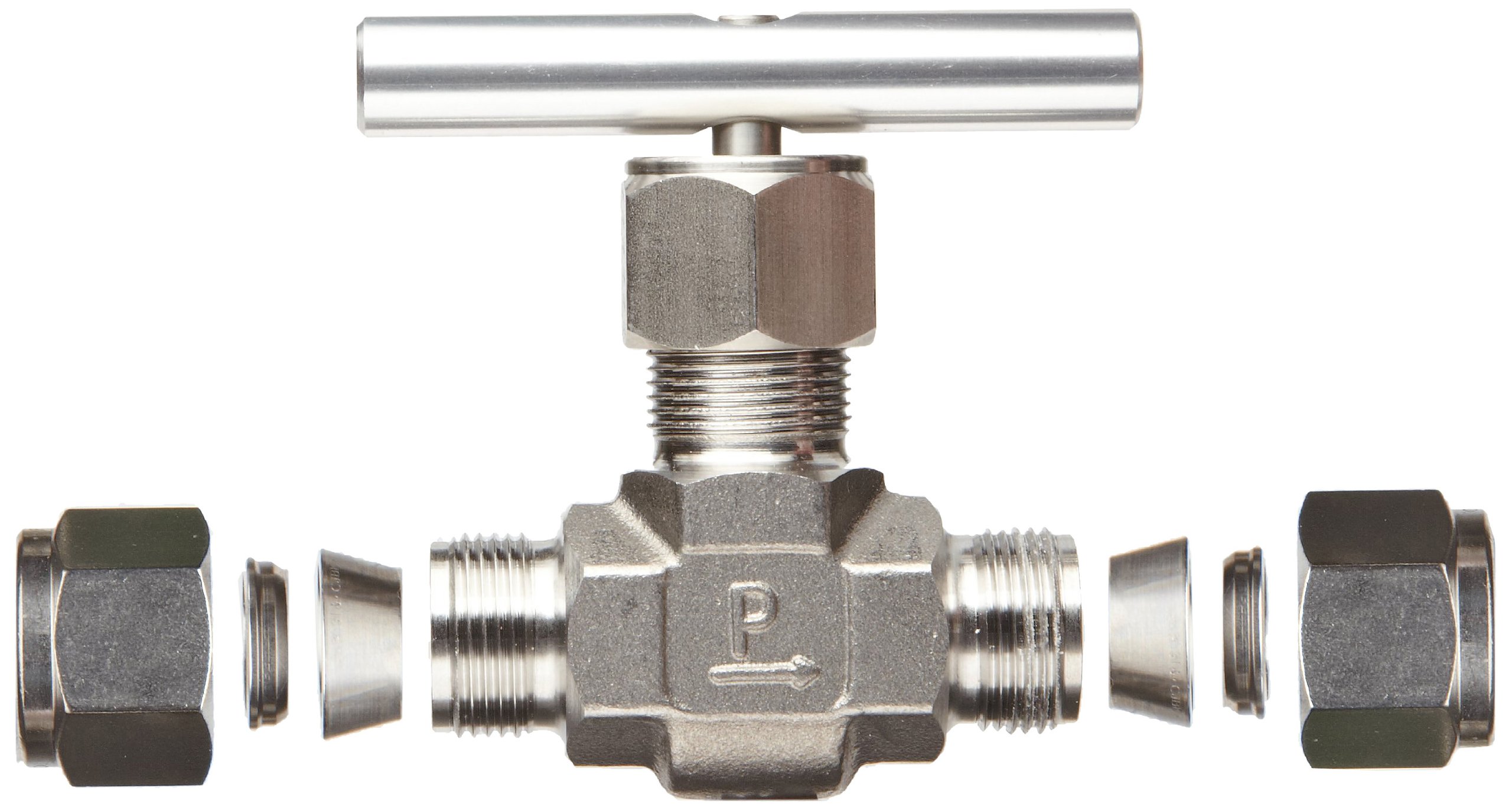 Parker V Series 316 Stainless Steel Needle Valve - 1/4