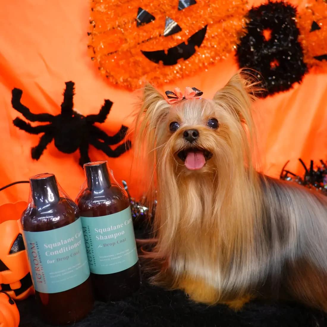 iGroom Squalane Dog Conditioner for Drop Coats - Luxury Pet Grooming Treatment to Optimize Moisture Balance & Deep Conditioning (1 Gallon) - Perfect for Show Dogs, Long-Haired Breeds & Daily Coat Maintenance