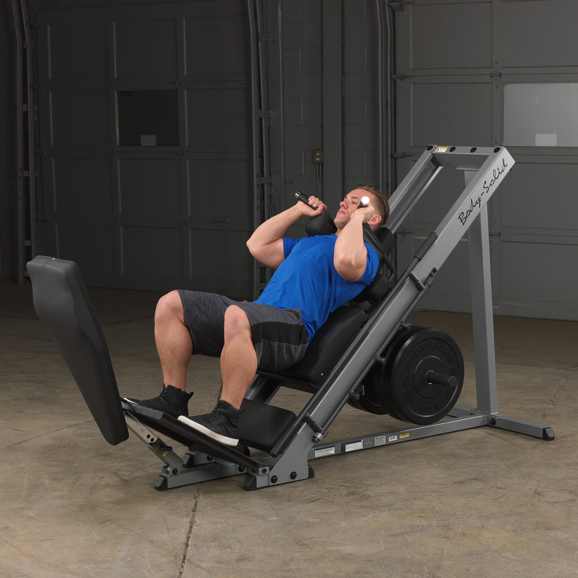Leg Press and Hack Squat Machine - Professional Gym Equipment for Home & Commercial Use - Strength Training for Legs, Glutes & Core - Perfect for Weightlifting, Bodybuilding & Fitness Workouts