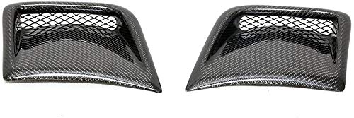 High-Performance Carbon Fiber Front Bumper Side Scoops for Subaru Impreza WRX STI 2008-2014 - Aerodynamic Upgrade & Style Enhancement - Perfect for Racing, Car Shows & Street Performance (Set of 2)