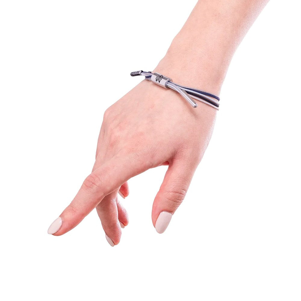 Rastaclat Electronegative 1.66 Grey Blue Wristband - Stylish Unisex Adjustable Sports Bracelet for Running, Gym & Outdoor Activities