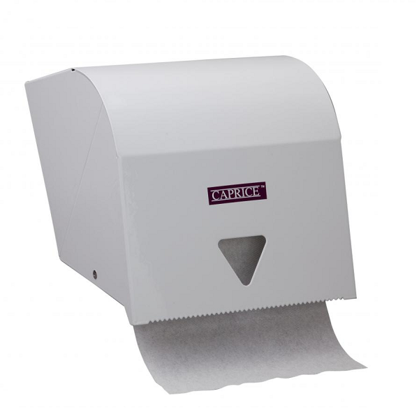 Premium Caprice Hand Towel Roll Metal Dispenser - Soft & Absorbent Paper Towels for Kitchen, Bathroom & Office Use
