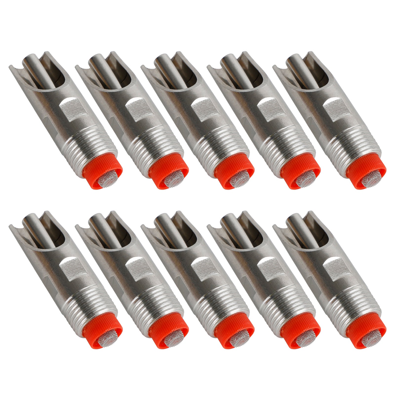 10Pcs Stainless Steel Automatic Pig Waterer with 1/2