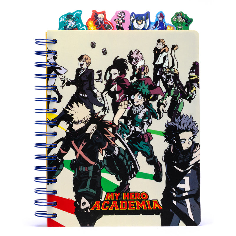 My Hero Academia: Class 1-A Spiral Notebook - Anime School Supplies for Note Taking, Journaling & Gift Giving | Perfect for Students, Fans & Collectors