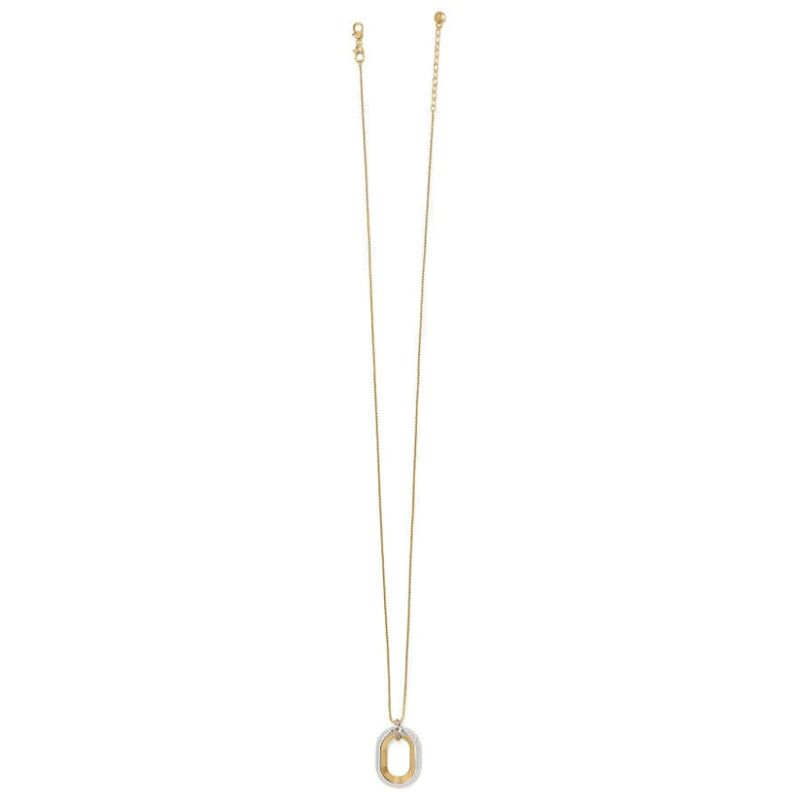 Brighton Medici Two Tone Convertible Necklace - Gold & Silver Layering Chain Jewelry for Women | Perfect for Everyday Wear, Date Nights & Special Occasions