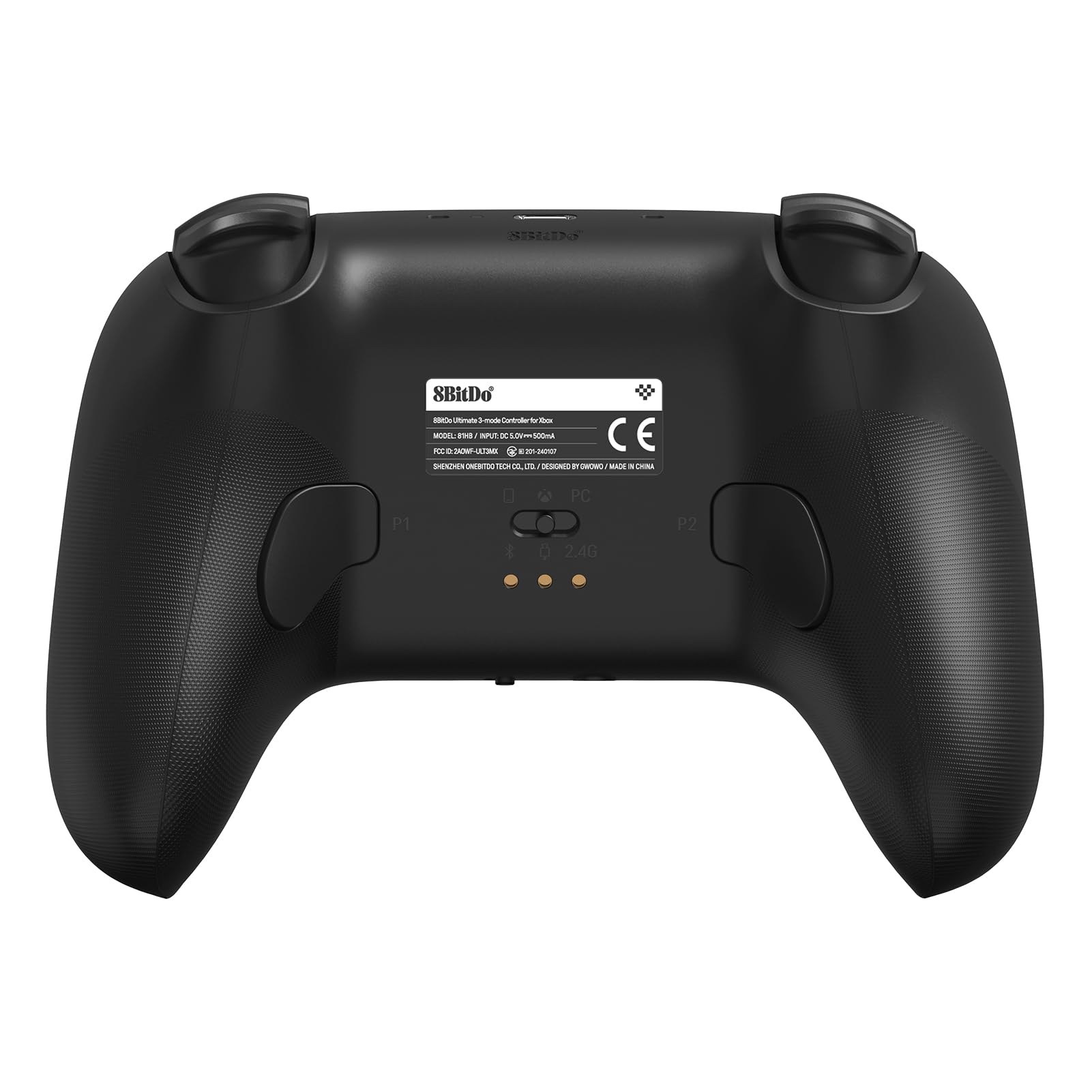 8Bitdo Ultimate 3-Mode Wireless Controller for Xbox - Hall Effect Triggers & Joysticks, USB-C/Bluetooth/2.4G Connectivity - Compatible with Xbox Series X/S, Xbox One, Windows PC & Android Devices (White) | Perfect for Gaming, Streaming & Cloud Gaming on Multiple Platforms