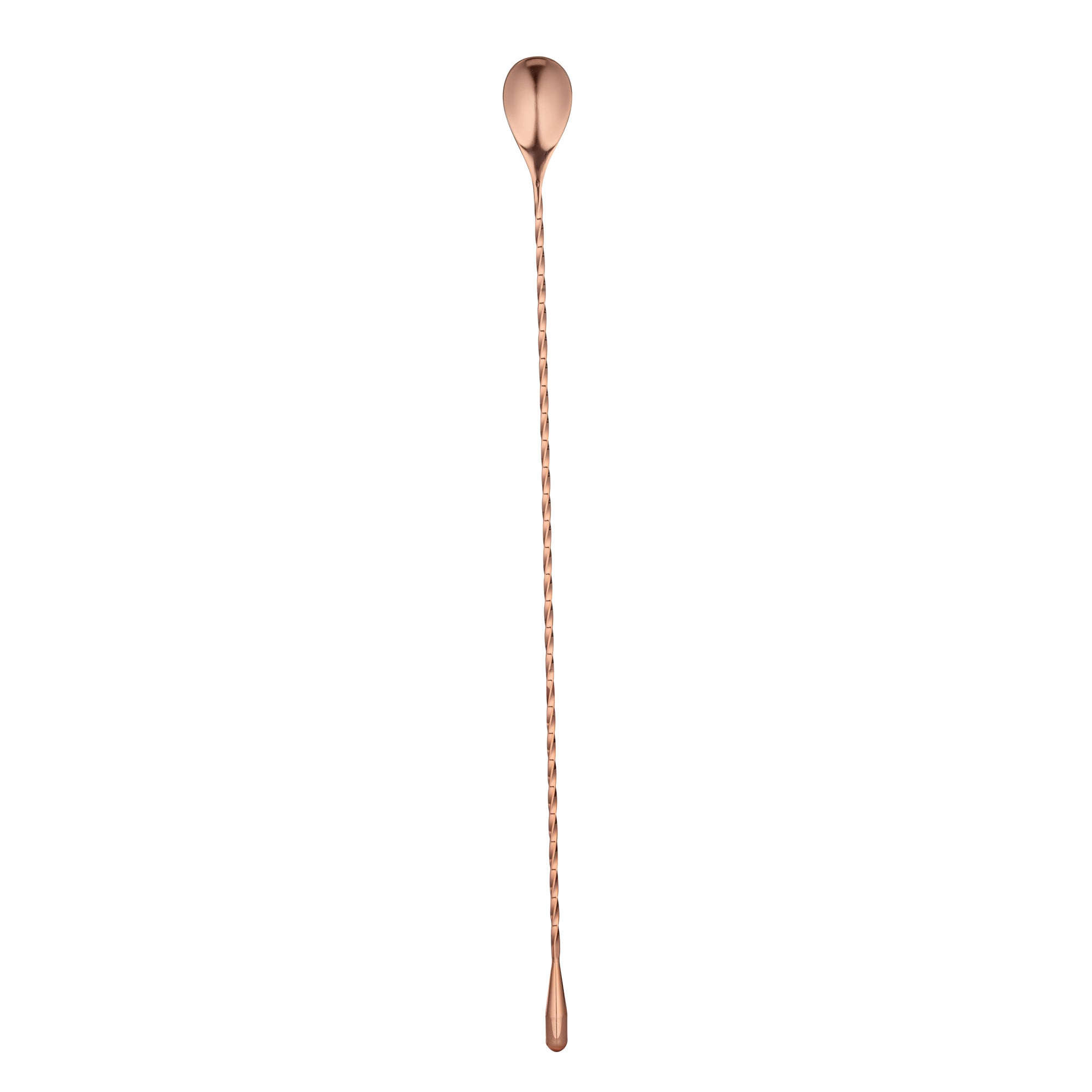 Premium Bar Lux Copper Plated Stainless Steel Belicoso Bar Spoon - 16