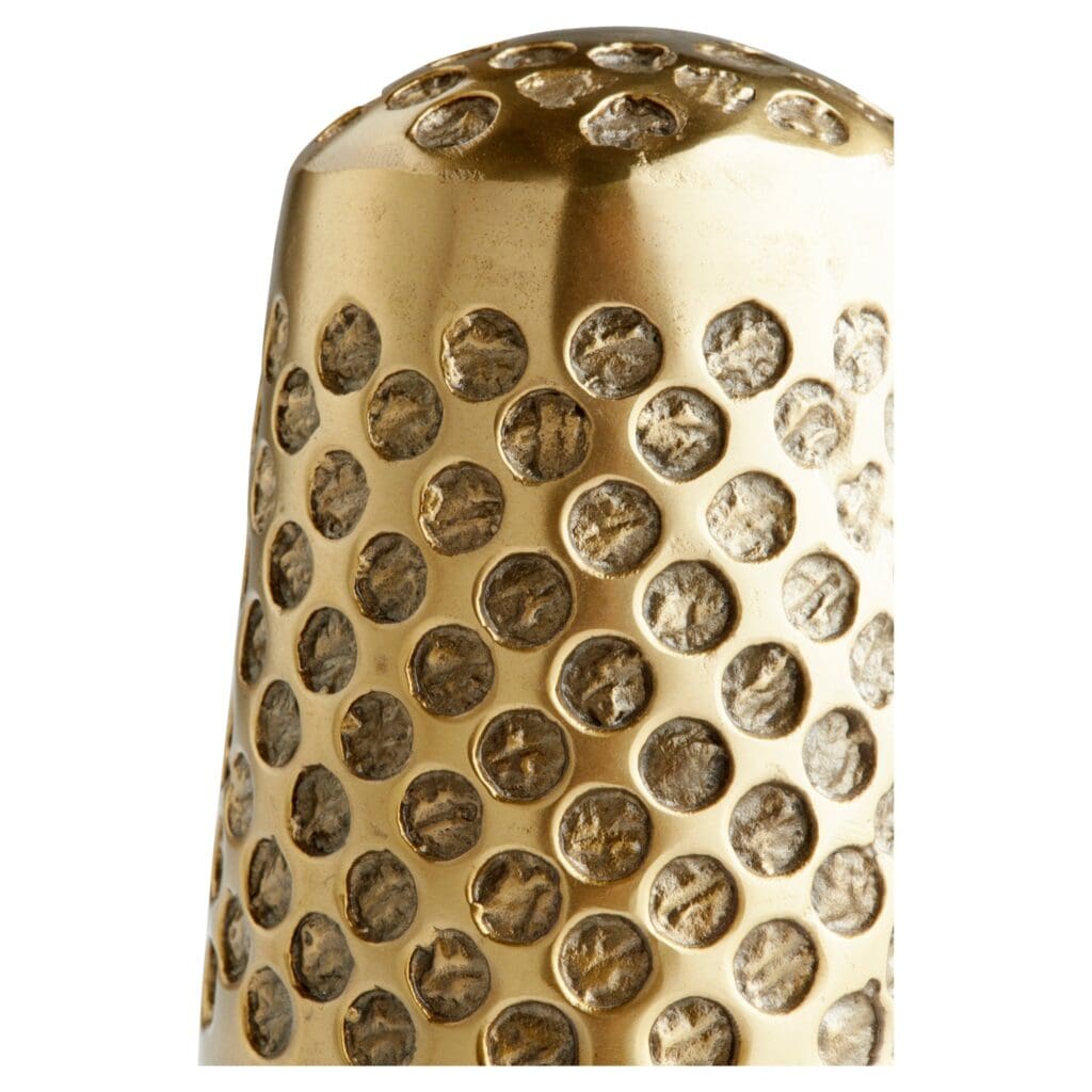 Vintage Brass Sewing Thimble Token - Cyan Design 11234 - Perfect for Hand Sewing, Quilting & Embroidery Projects