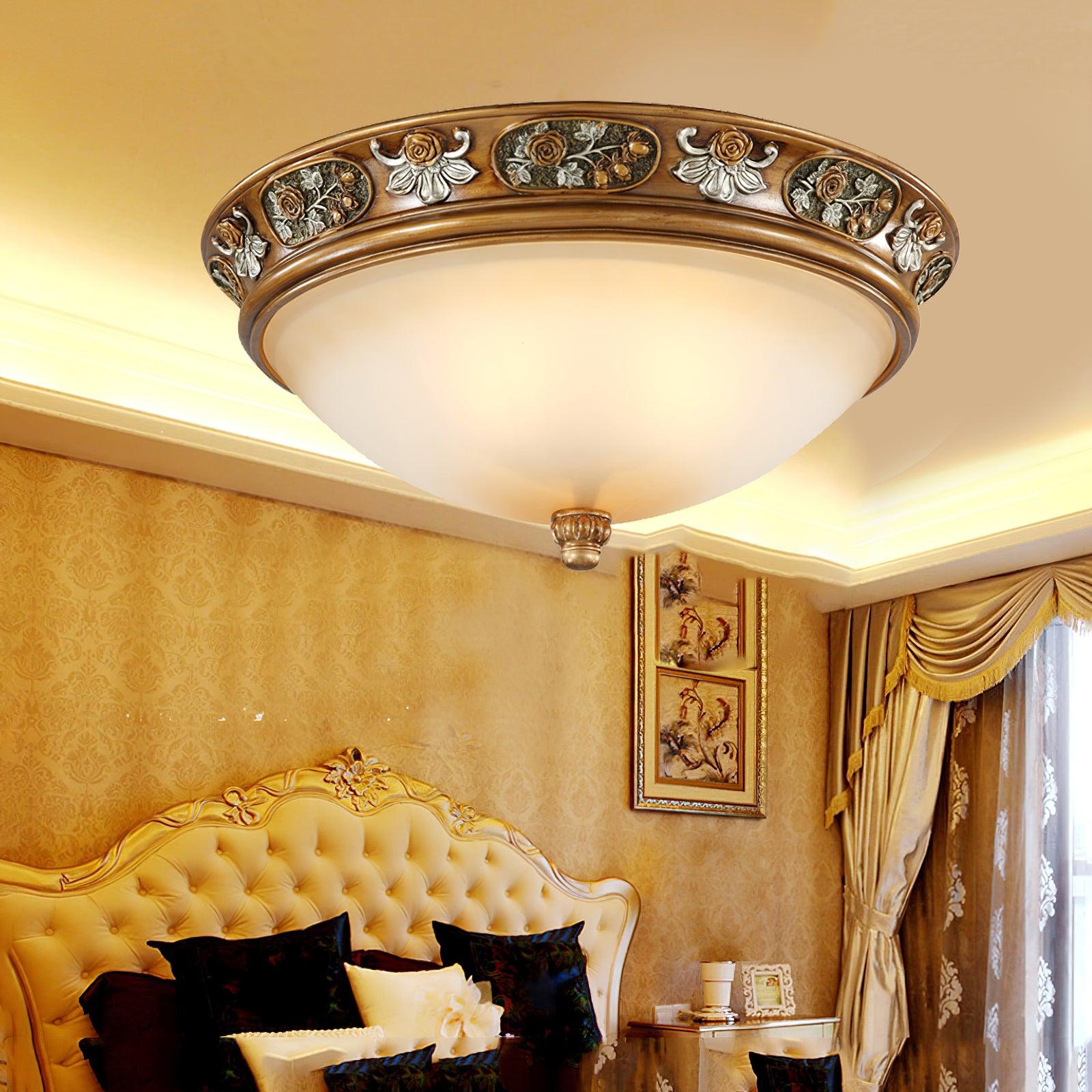 Deltana Recessed Ceiling Light Fixture - Waterproof Resin Housing - Dimmable LED Downlight for Bathroom, Kitchen, and Hallway Lighting
