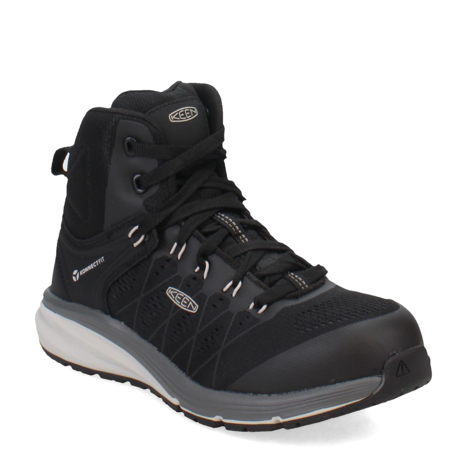 KEEN Utility Women's Vista Energy Mid Composite Toe Waterproof Work Boot - Lightweight & Comfortable Safety Shoes for Construction, Hiking & Outdoor Work