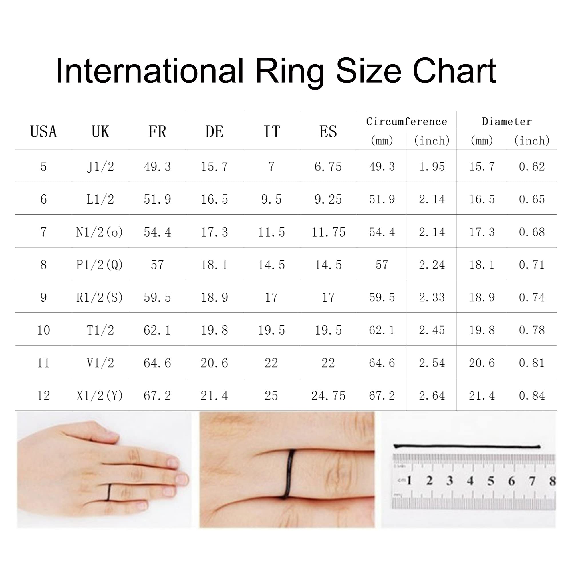 Men's Iced Out Hip Hop Cubic Zirconia Ring - Bling Diamond CZ Wedding Band for Engagement, Anniversary & Eternity - Perfect for Men & Women (Gift for Him/Her, Prom, Party, Special Occasions)