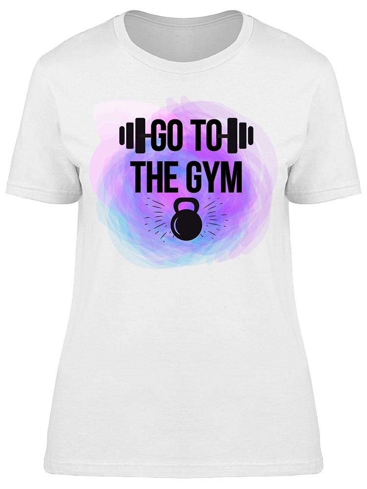 Smartprints Women's Gym Design T-Shirt - Comfortable Workout Tee for Fitness & Training | Perfect for Gym, Yoga & Active Lifestyle
