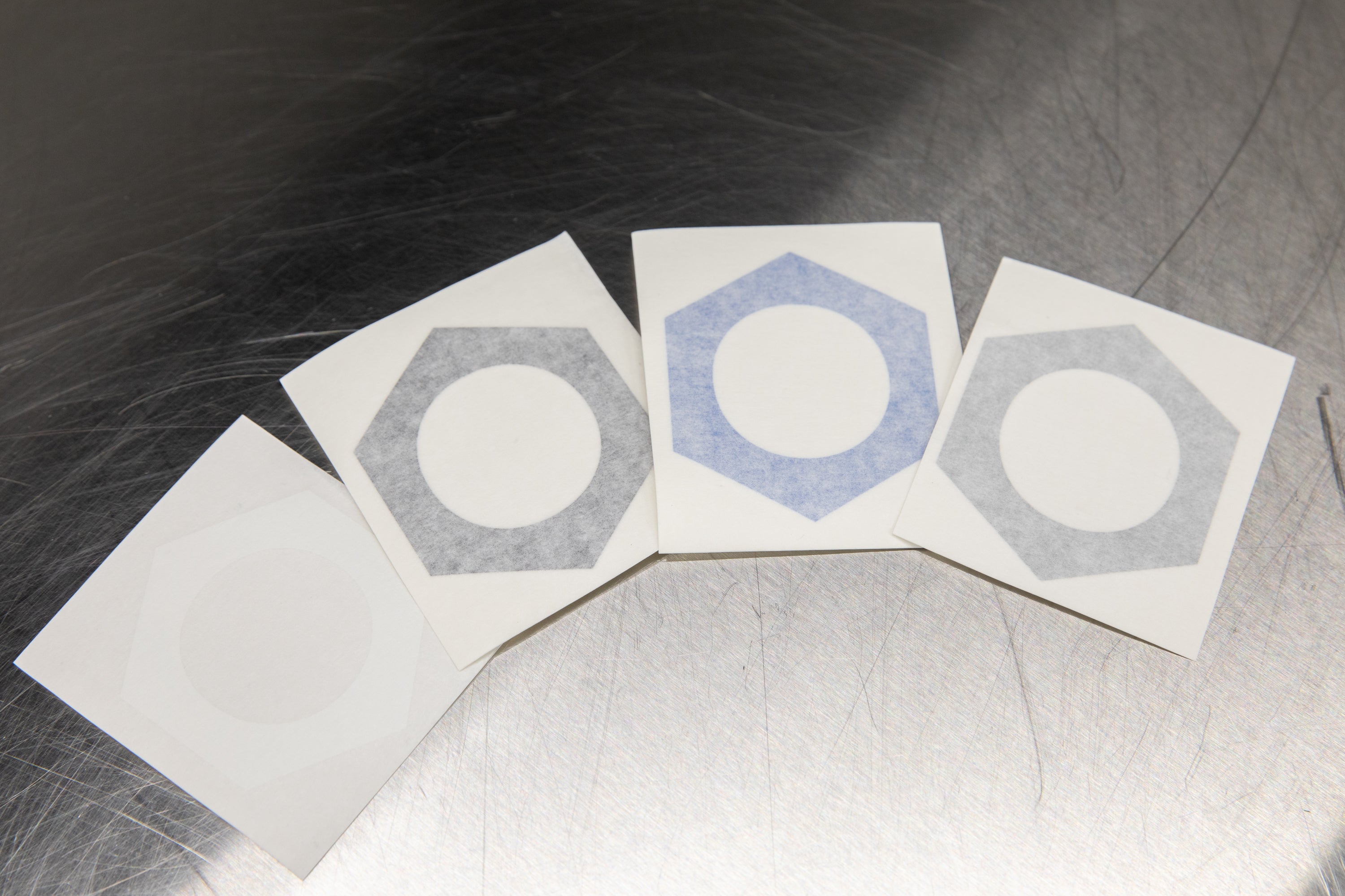 Custom Die-Cut Vinyl Hex Logo Decal Stickers - Waterproof & Durable for Cars, Laptops, Walls - Perfect for Branding, Personalization & DIY Projects