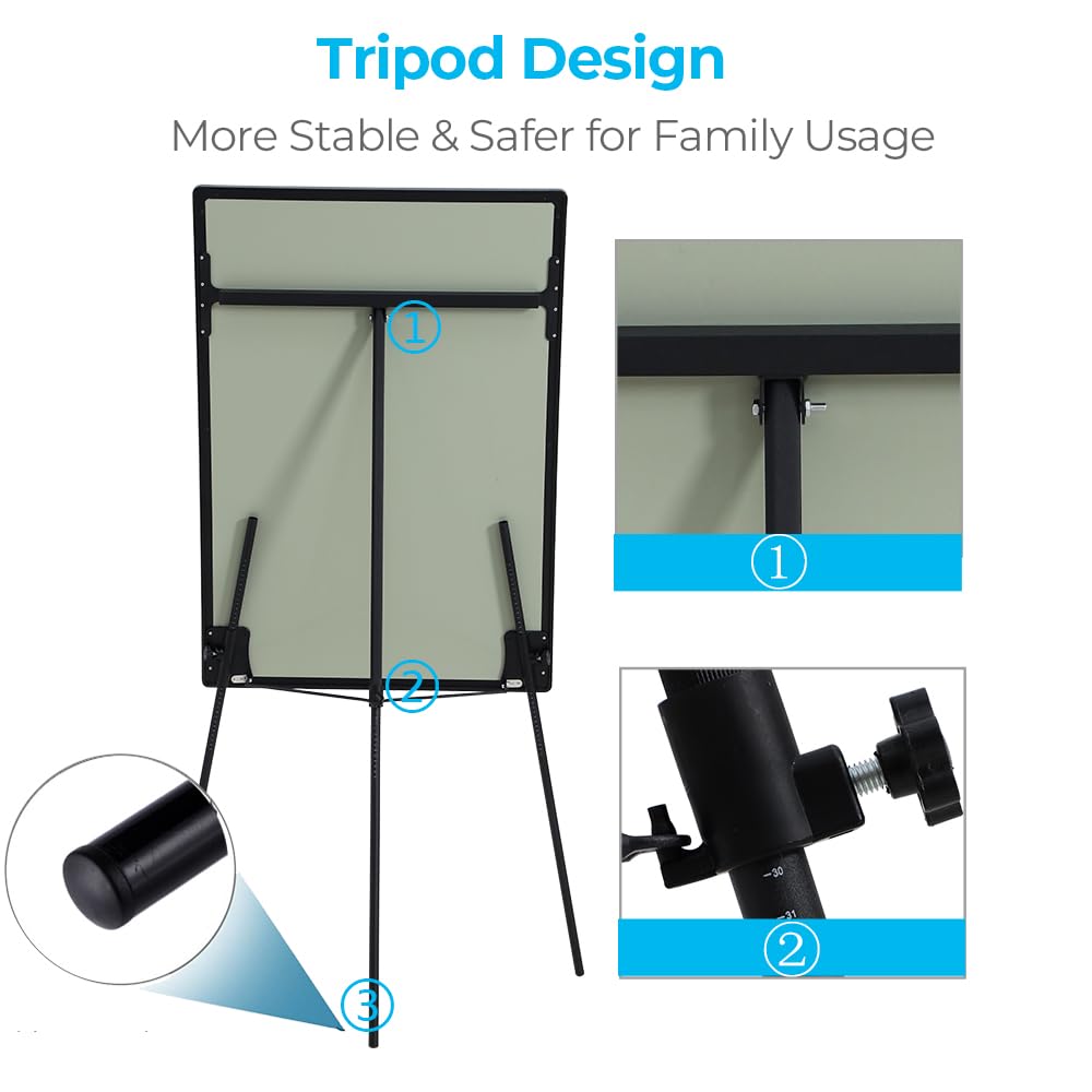 2 Pack Dry Erase Easel Board 36
