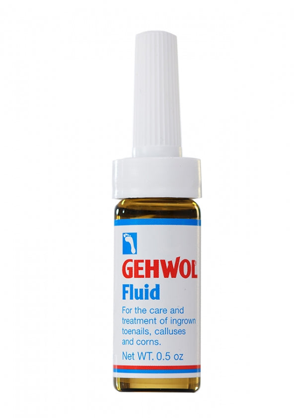 Gehwol Foot Care Fluid - 0.5 fl oz - Moisturizing & Nourishing Treatment for Dry Cracked Feet - Perfect for Pedicures & Daily Foot Care Routine