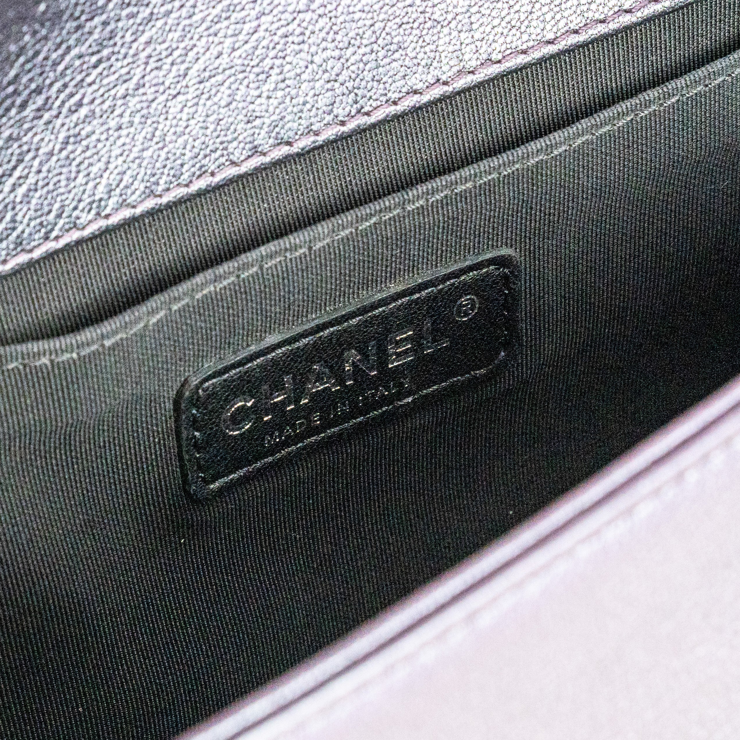 Chanel Old Medium Boy Bag in Mermaid Color - Luxury Designer Handbag for Women | Perfect for Evening Parties, Weddings & Special Occasions