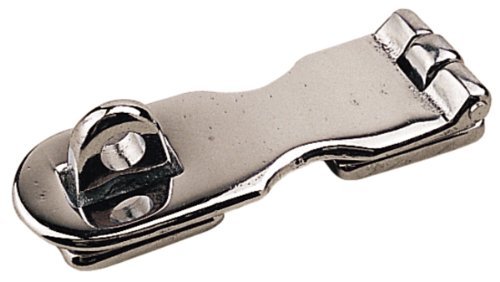 Sea Dog 222120-1 Safety Hasp Lock - Heavy Duty Marine Grade Stainless Steel for Outdoor Gear, Toolboxes, and Storage Security