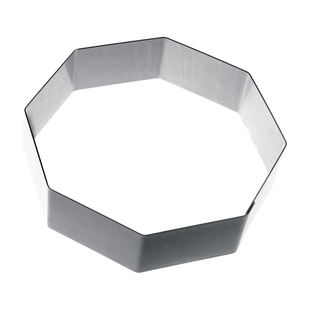 Premium Octagonal Mousse & Entremets Mold Set - Professional Baking Tools for Desserts, Cakes, and Pastries - Perfect for Home Bakers and Pastry Chefs
