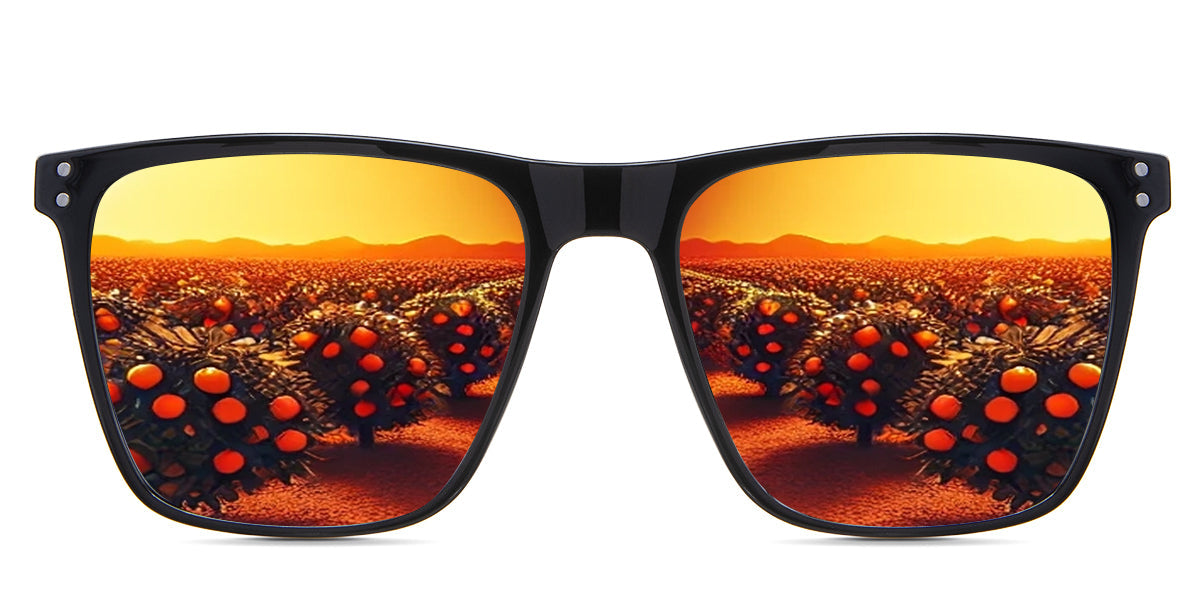 Zayden Men's Prescription Sunglasses - UV Protection Polarized Glasses for Driving, Fishing & Outdoor Activities