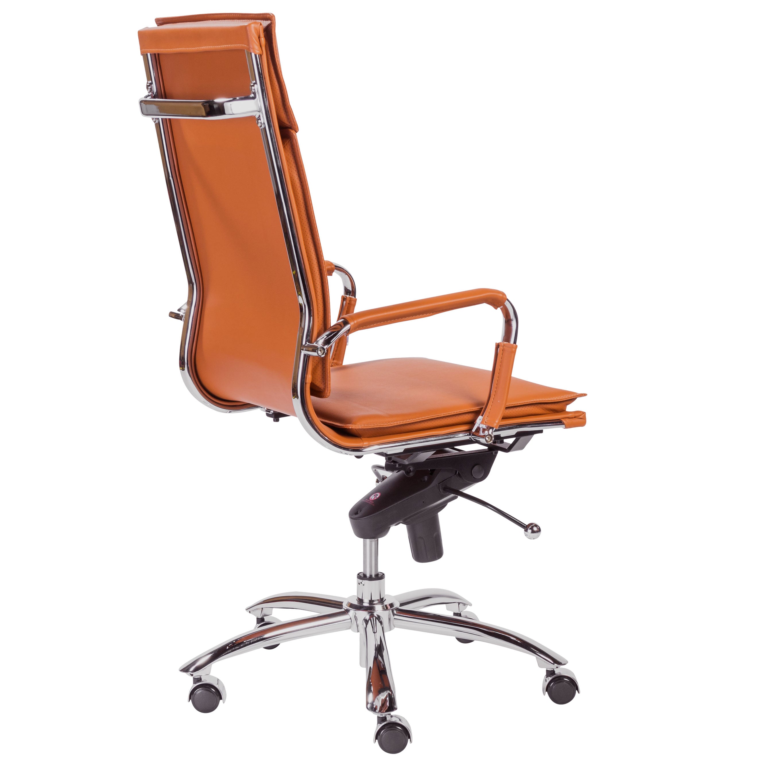 Gunar Pro High Back Ergonomic Office Chair with Chromed Steel Base - Perfect for Home Office, Gaming & Workspace Comfort