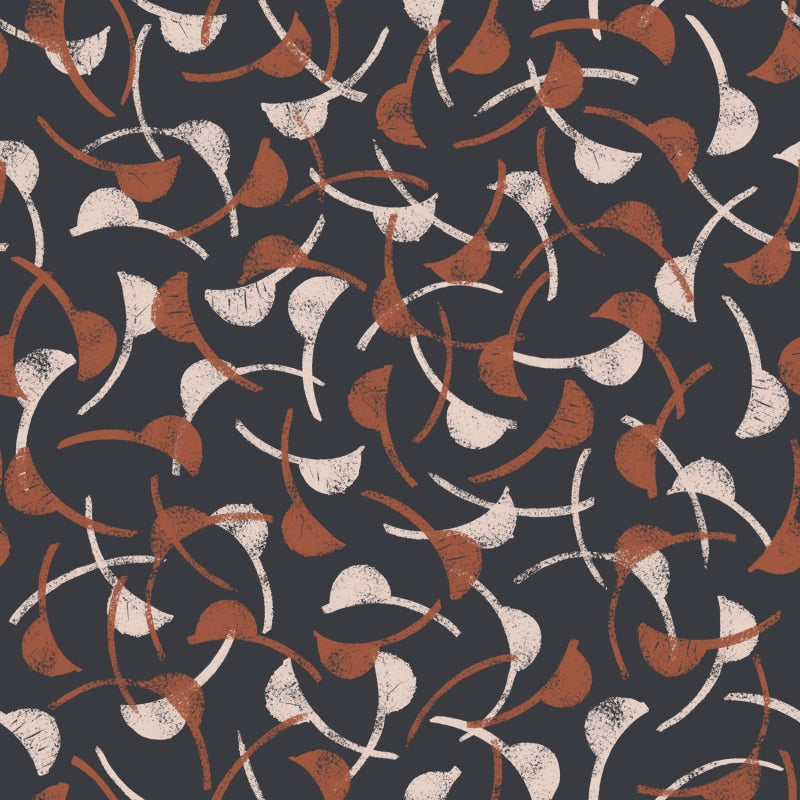 Atelier Brunette Windy Night Viscose Fabric with Lenzing™ EcoVero™ Fibers | Sustainable & Eco-Friendly Material for Dresses, Blouses & DIY Sewing Projects