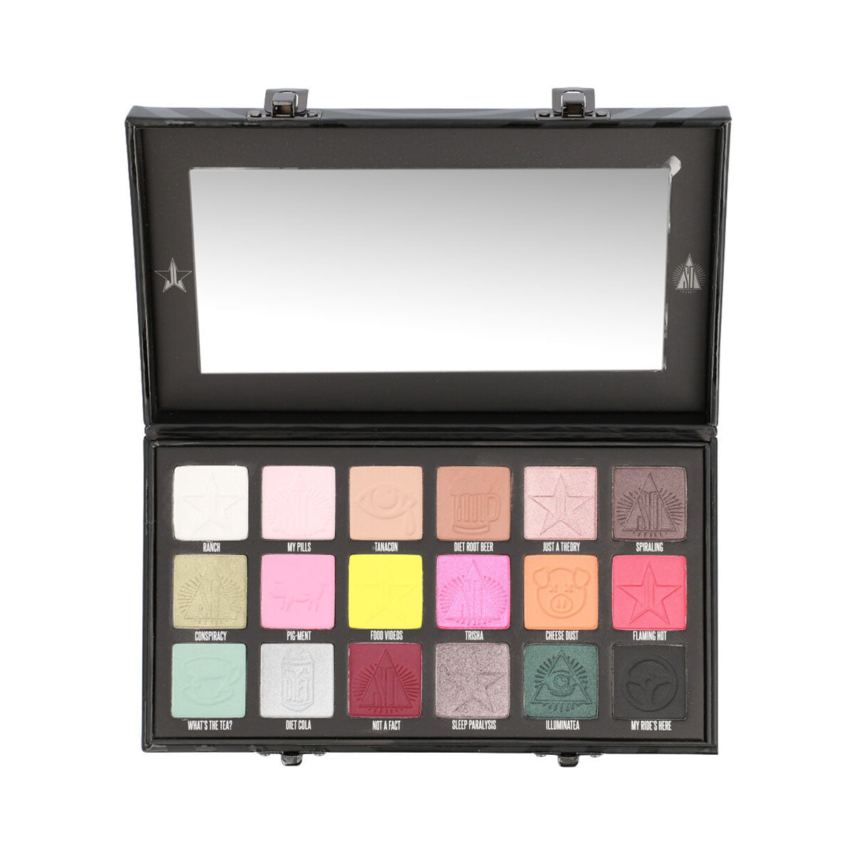 Palette Conspiracy - Premium Makeup Brush Set for Professional & Home Use | Soft Synthetic Bristles for Flawless Makeup Application | Perfect for Makeup Artists, Beauty Enthusiasts & Gift Giving
