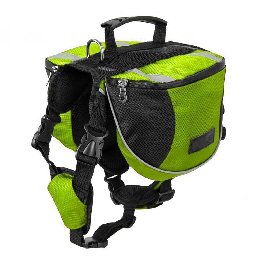 Durable Dog Saddle Bag - Adjustable Hound Travel Pack for Camping & Hiking - Medium & Large Size Backpack for Outdoor Adventures with Your Pet