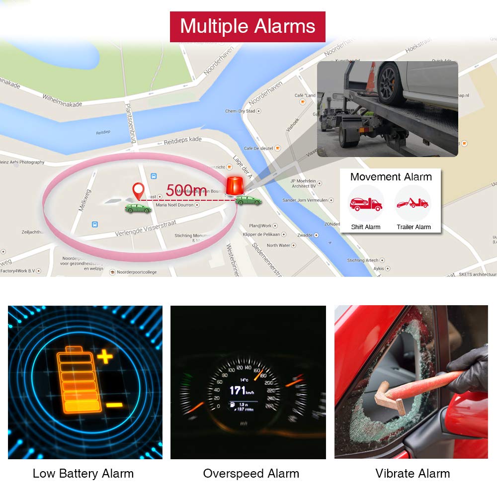 4G TK905 Magnetic GPS Tracker for Vehicles - Real Time Car & Motorcycle Tracker with Strong Magnet for Trucks, Bikes & Fleet Management | Perfect for Anti-Theft, Teen Driver Monitoring & Asset Tracking