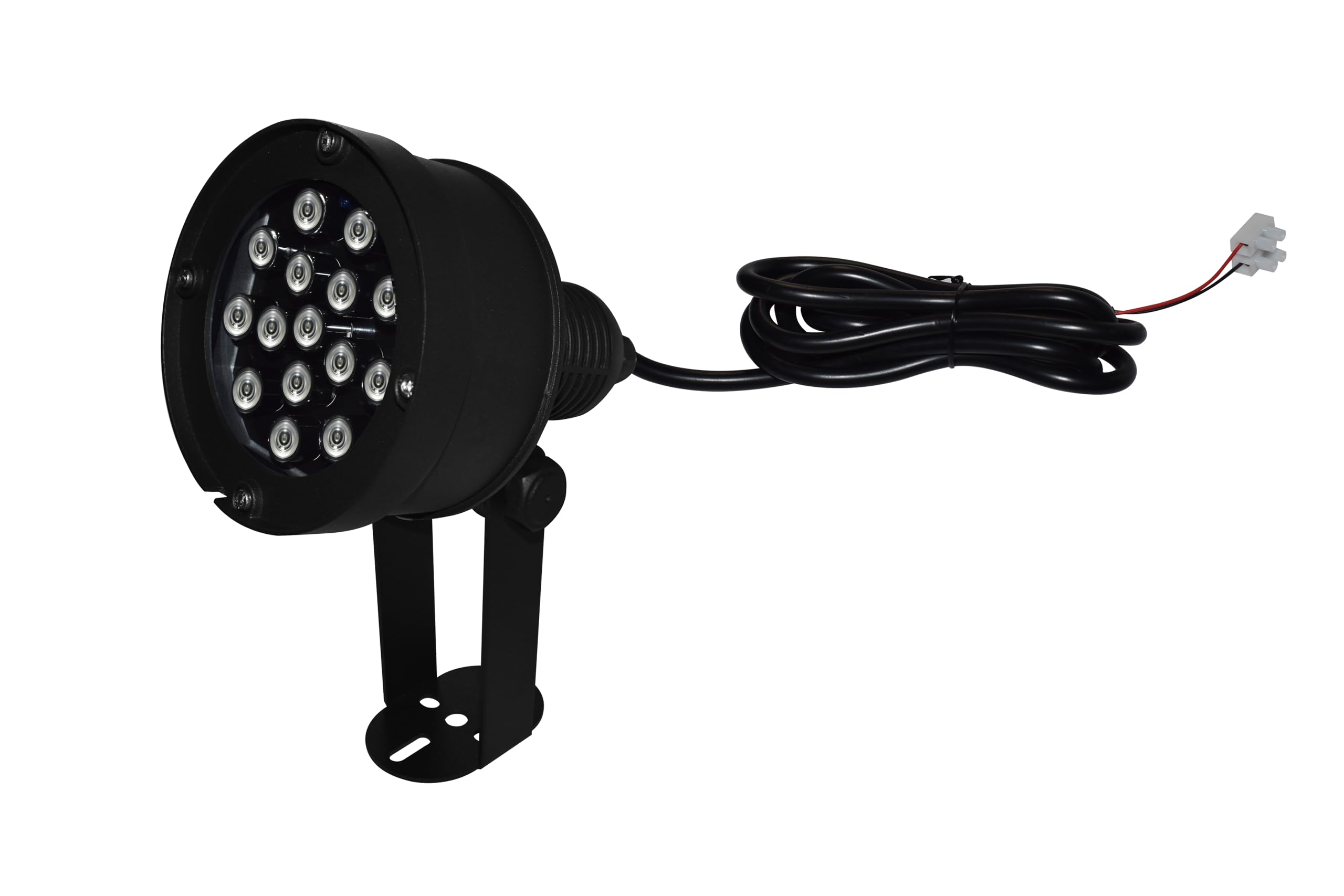850nm 15 Super High Power LED Infrared Illuminator - 130° Wide Angle, 180ft IR Distance, Waterproof Night Vision Light for CCTV Security Cameras | Perfect for Home Surveillance, Business Security & Outdoor Monitoring