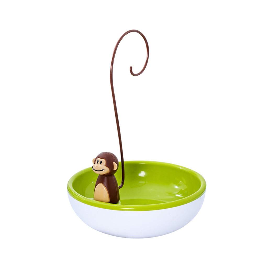 Stylish Monkey-Shaped Fruit Bowl Hanger for Bananas & Grapes | Durable Home Decor for Living Room, Kitchen, Coffee Table | Creative Storage Solution for Fresh Fruits (Color: M-1) | Perfect for Fruit Display, Kitchen Organization & Party Serving