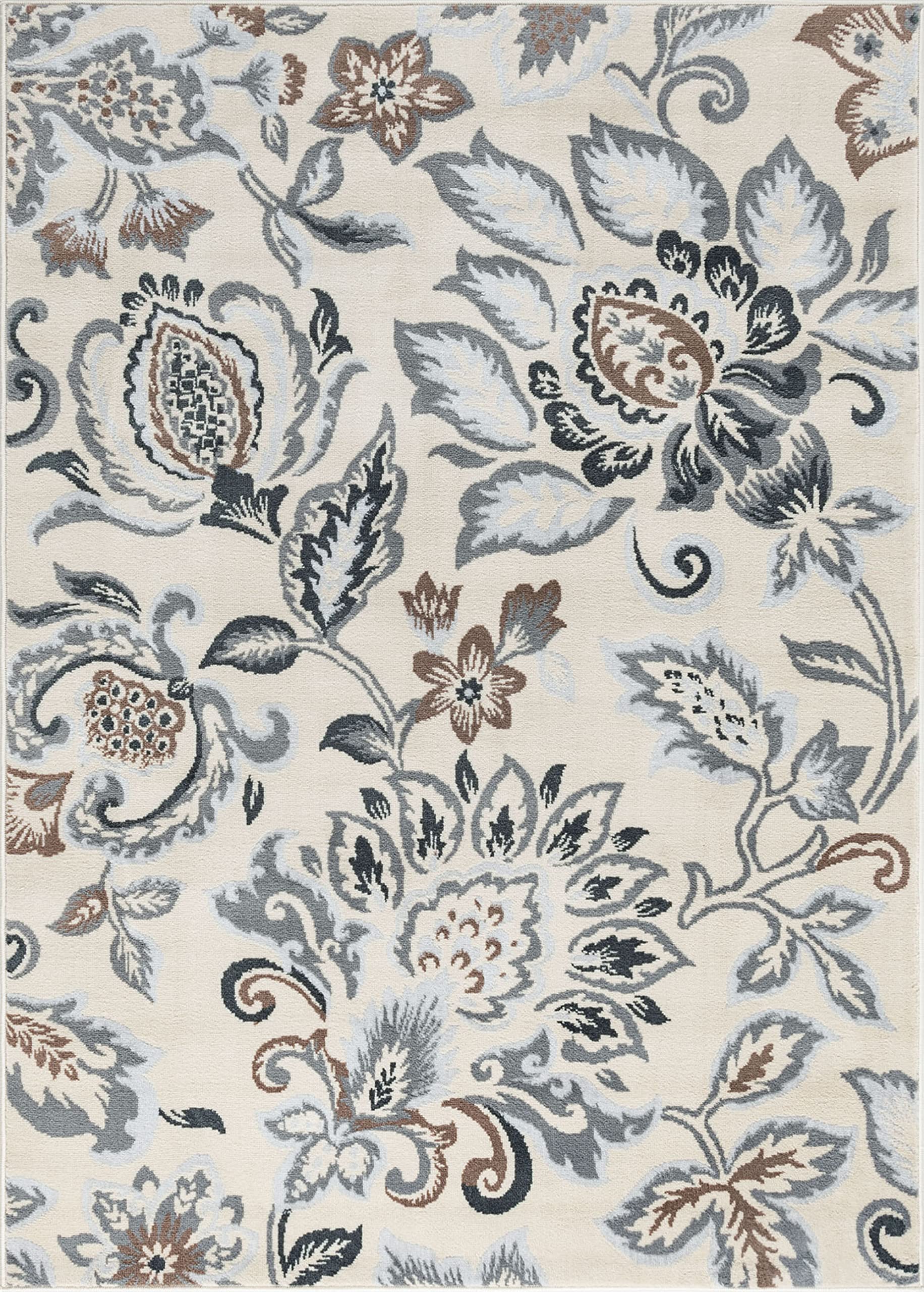 Stella Cream Large 8x10 Indoor Area Rug - Soft Contemporary Carpet for Living Room, Bedroom, Dining Room, Kitchen & Entryway - Perfect for Home Decor, Modern Spaces & Cozy Comfort